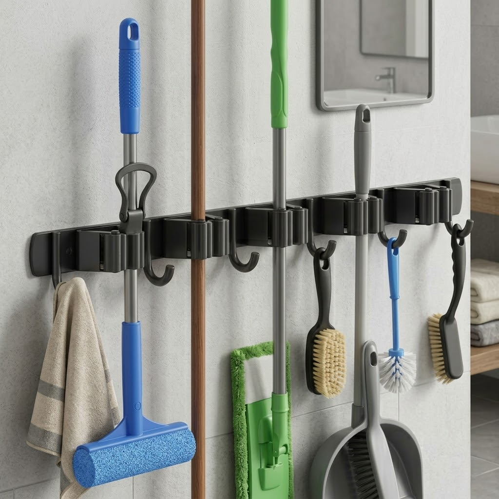 Mop and Broom Holder
