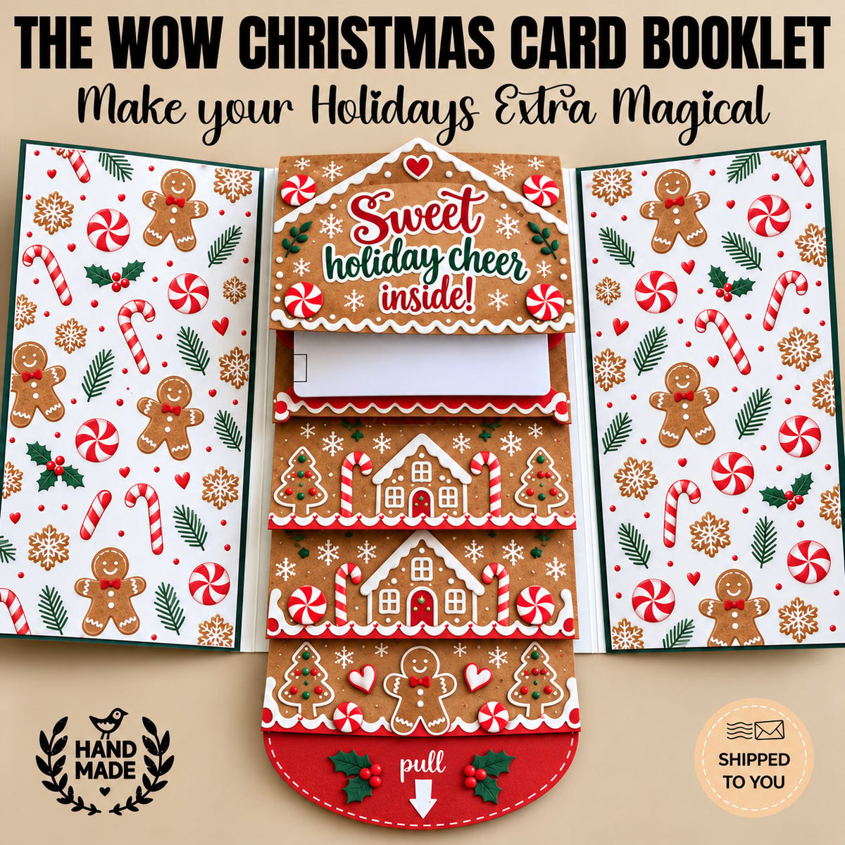 🎁 Christmas Gift Card Surprise Booklet